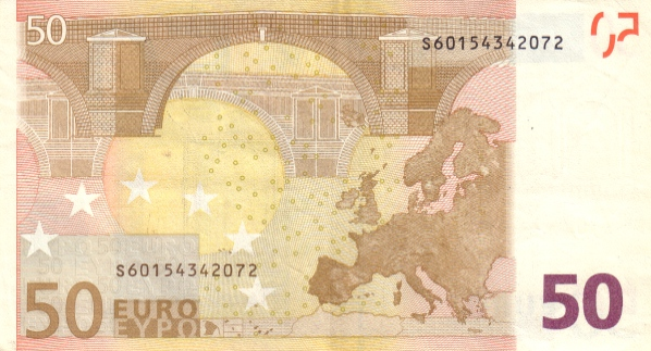 P11Z European Union 50 Euro Year 2002 (Z-Trichet)